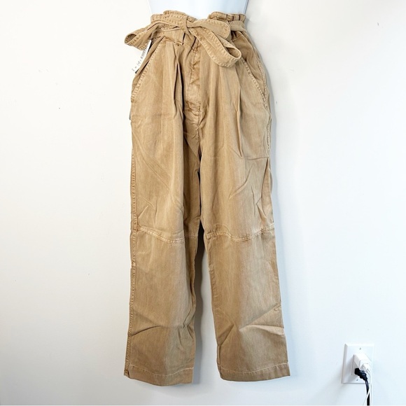 Wilfred Free Aritzia Isabella Pants Crop Trousers Cargo High Waist straight leg - Picture 16 of 16